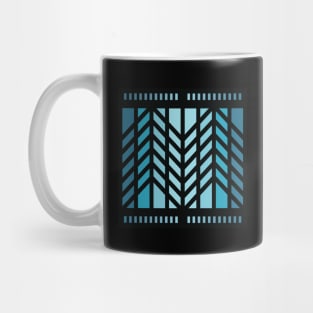 “Dimensional Flight” - V.3 Blue - (Geometric Art) (Dimensions) - Doc Labs Mug